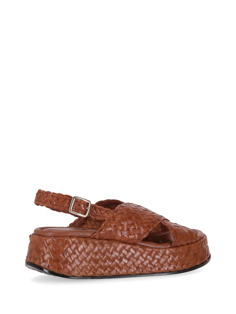 Maui platform wooden sandal 89