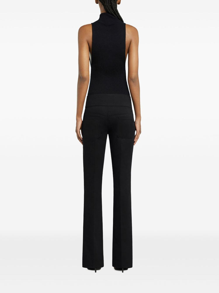 bootcut trousers