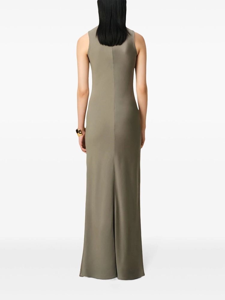 sleeveless maxi dress