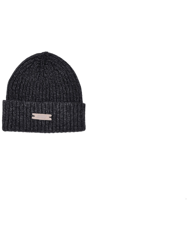 BEANIE MAIN UNISEX T7KK KNIT BLACK