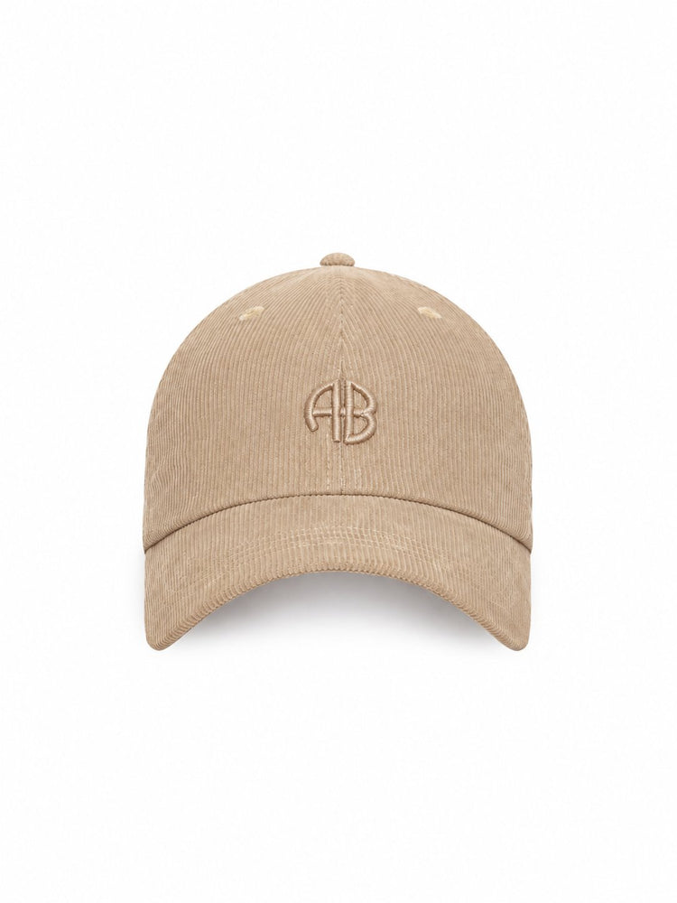 JEREMY BASEBALL CAP AB CORDUROY - BEIGE