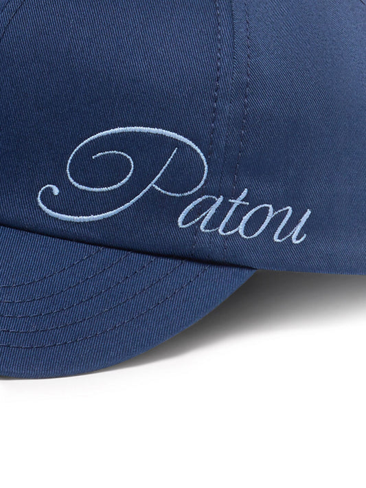 logo-embroidered cap