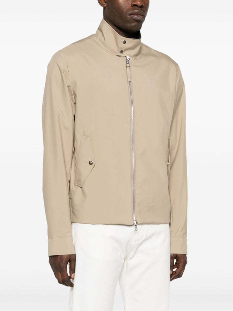 Chaberton appliqué-logo jacket