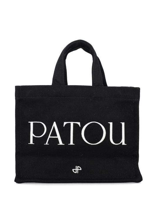 small Patou canvas tote bag