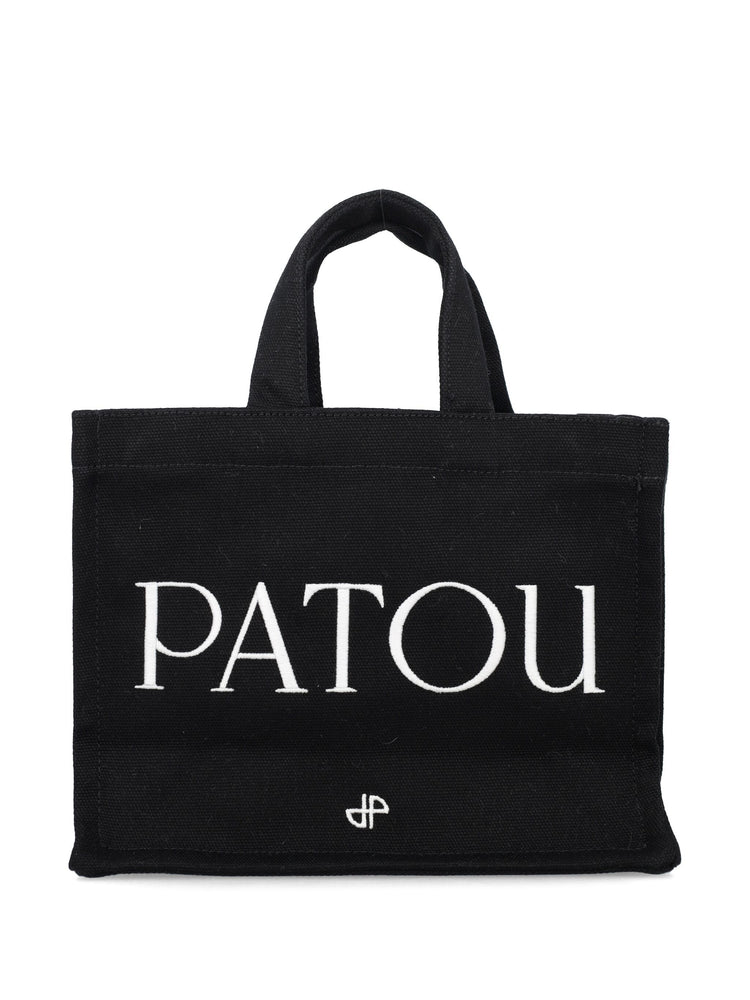 small Patou canvas tote bag