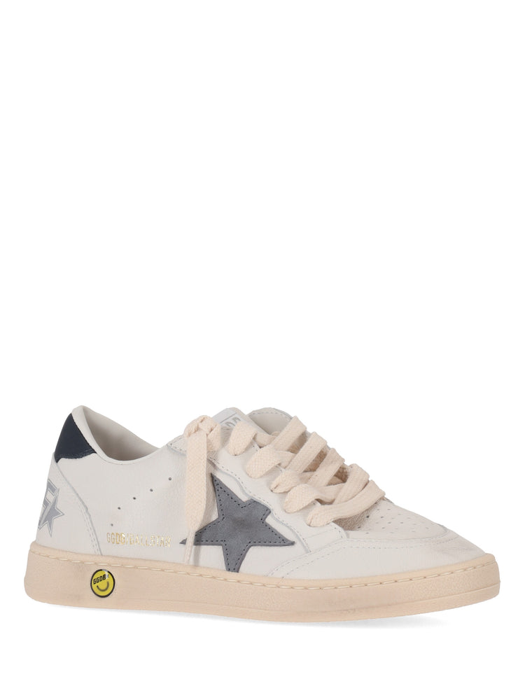 BALLSTAR NAPPA UPPER TOE AND SPUR NABUK STAR LEATHER HEEL