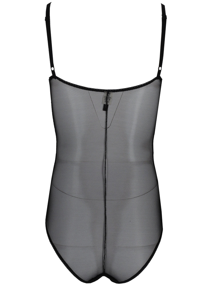 LAURA URBINATI Body lycra network black