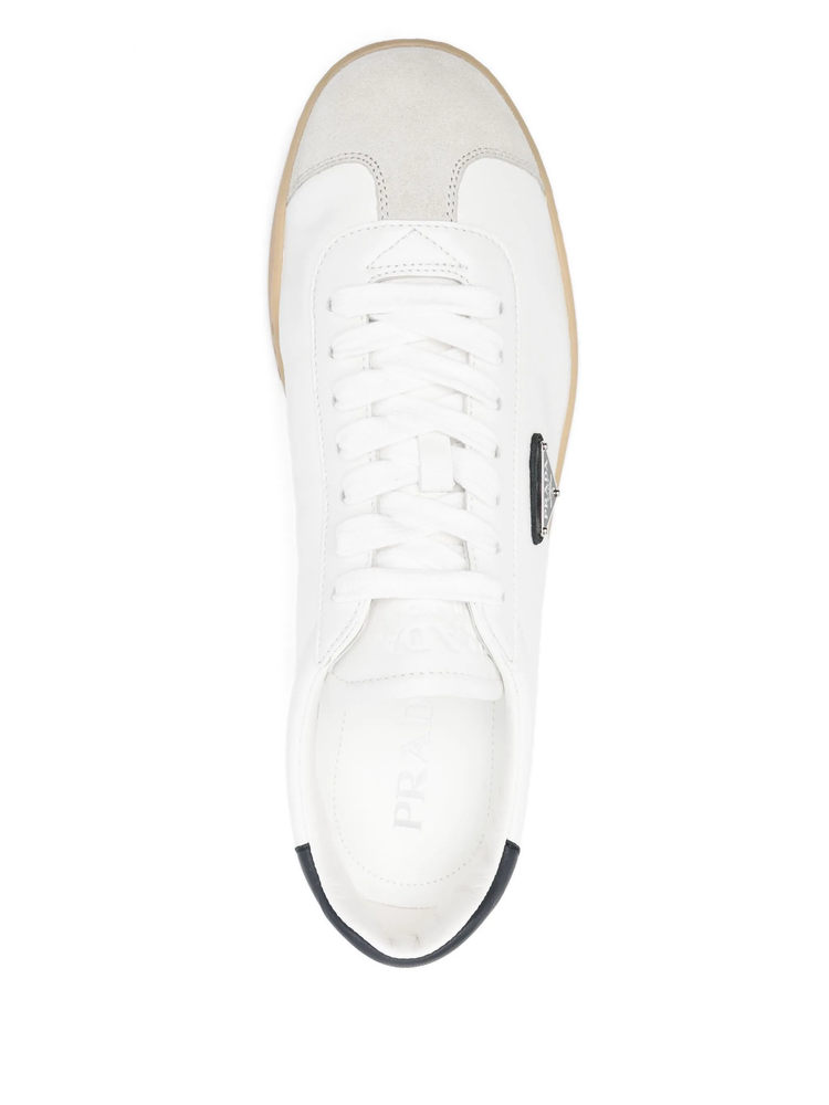 leather sneakers