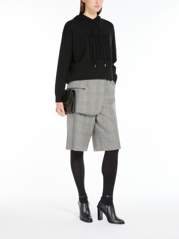 Pamir hooded wool sweatshirt