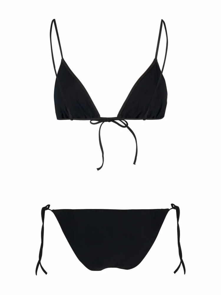 self-tie mid-rise bikini