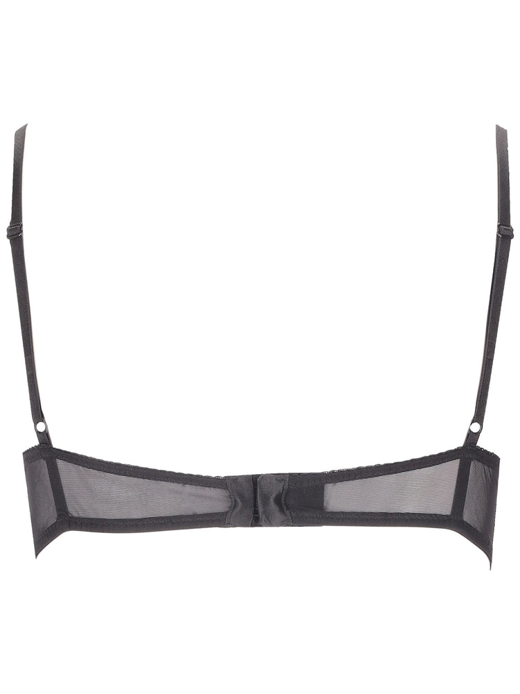 LAURA URBINATI padded lace bra
