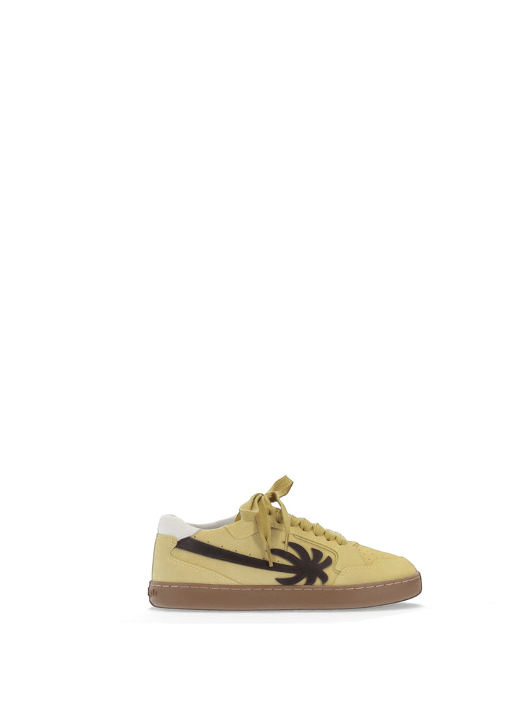 NEW PALM 1 SUEDE OCHER YELLOW - BROWN