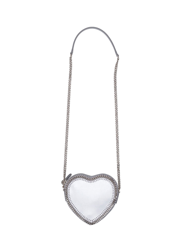 HEART CROSSBODY METALLIC
