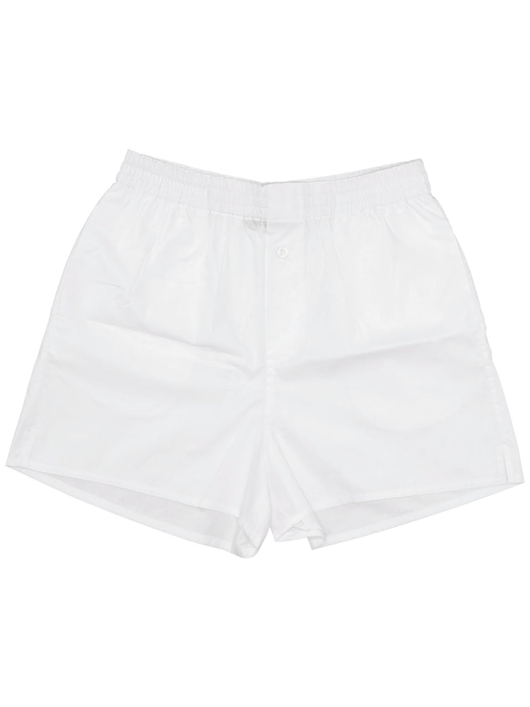 cotton buttoned shorts
