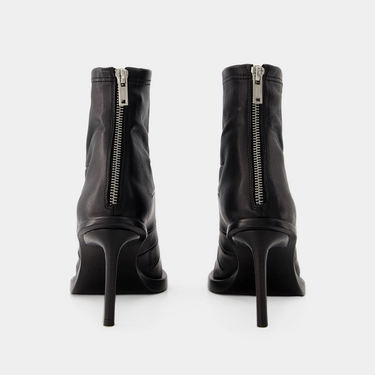 HEDY ANKLE BOOTS NAPPA STRETCH LEATHER