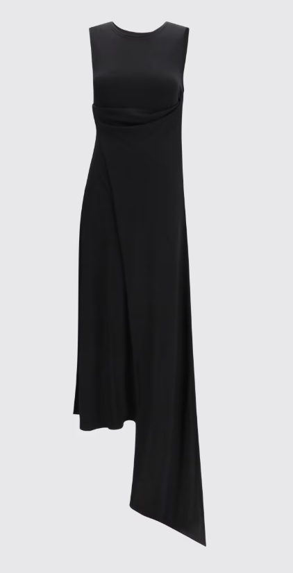ROBE LONGUE LAVALLIERE SANS MANCHES