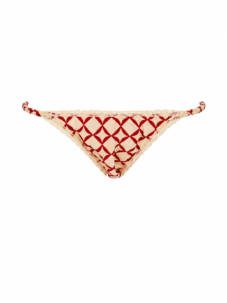 LAURA URBINATI Slip crepe chine stretch print ink