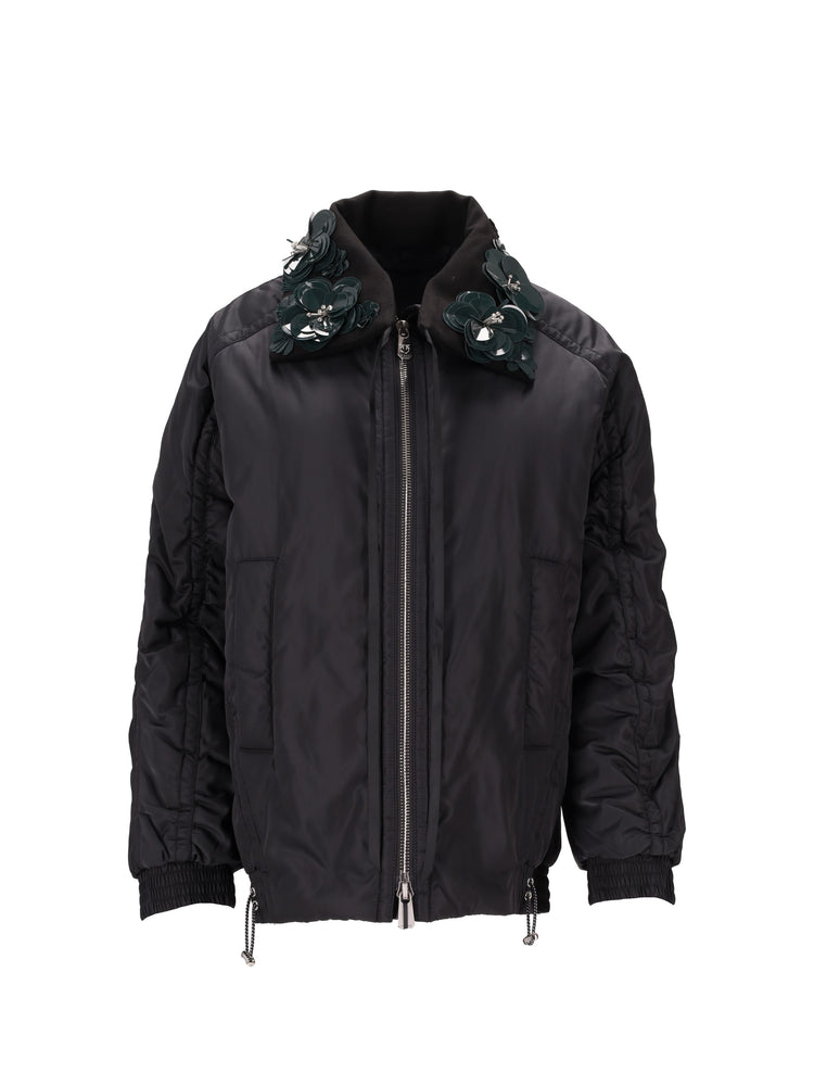 CLARINDA BLOUSON DIAGONALE MAT