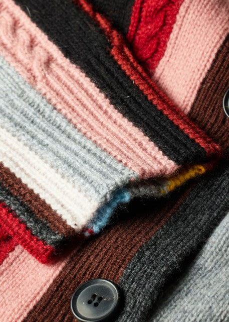 WOMENS KNITTED CARDI BUTTON THRU