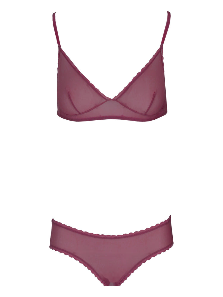 LAURA URBINATI tulle slip