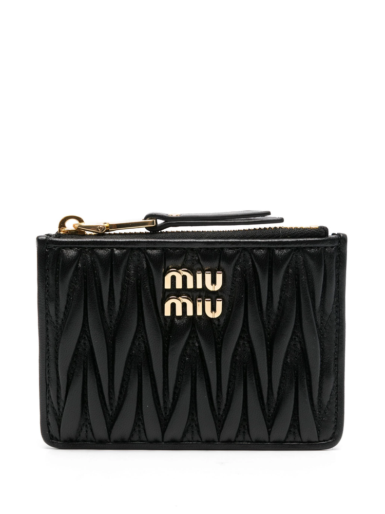 logo lettering wallet