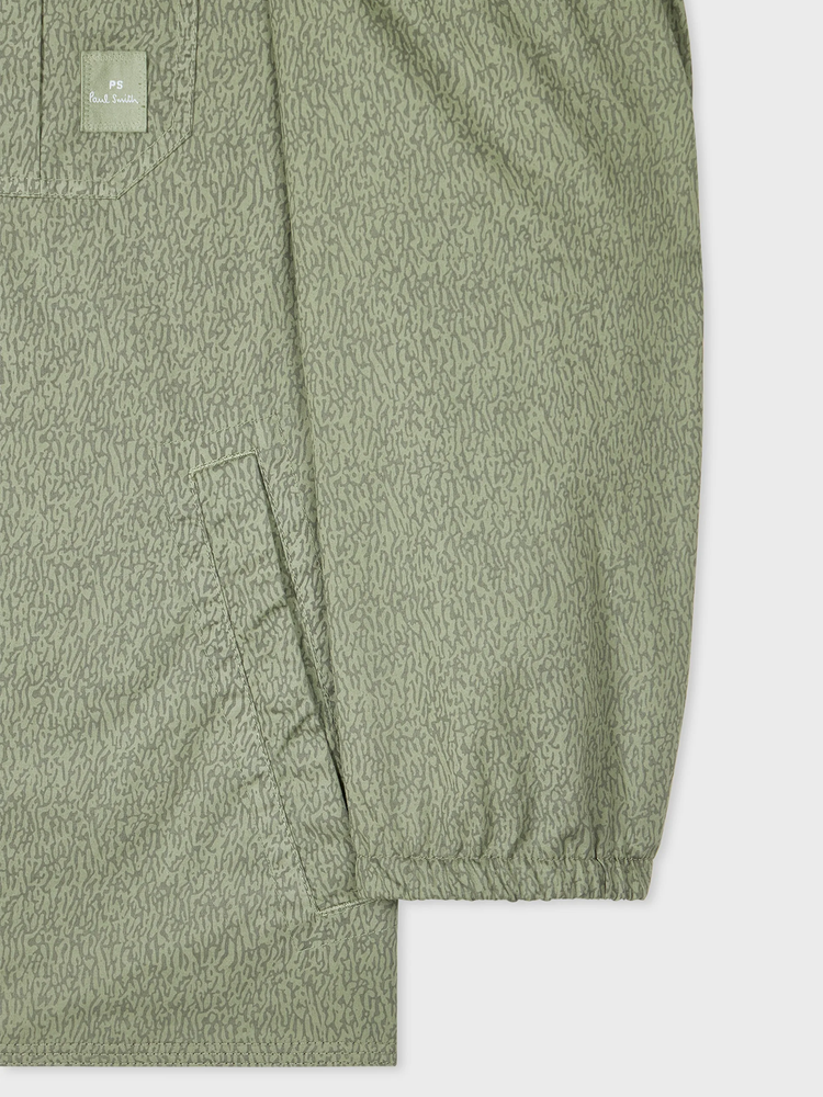 reversible hooded jacket