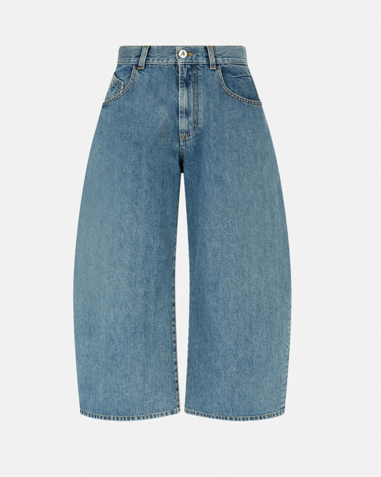 Long pant Washed denim