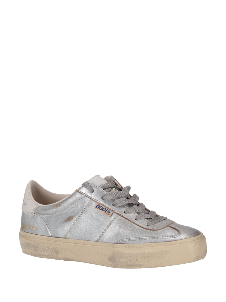 SOUL-STAR LAMINATED UPPER TOE AND TONGUE LEATHER HEEL