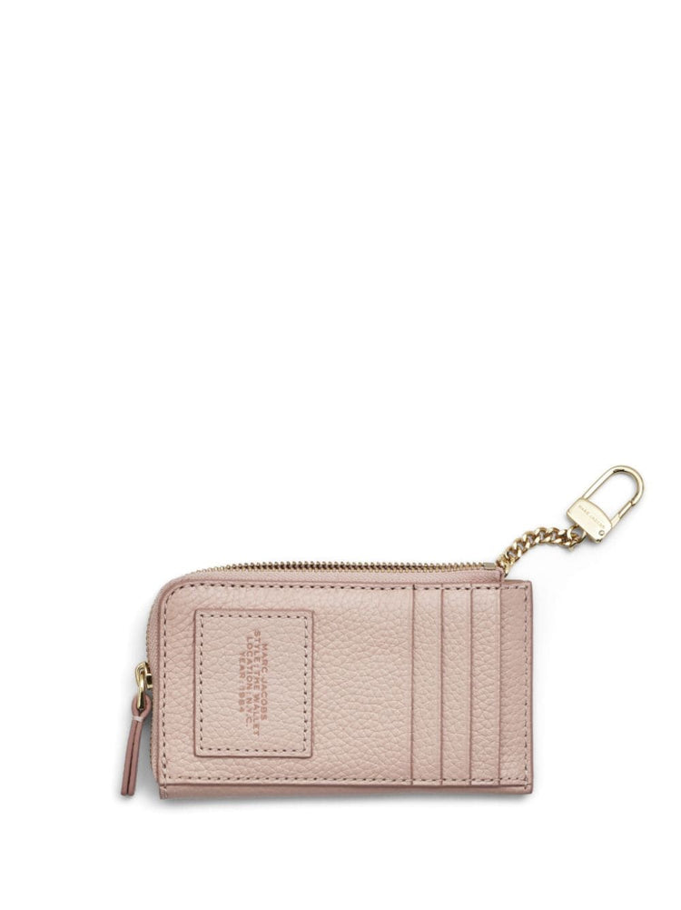 The Leather top zip multi wallet