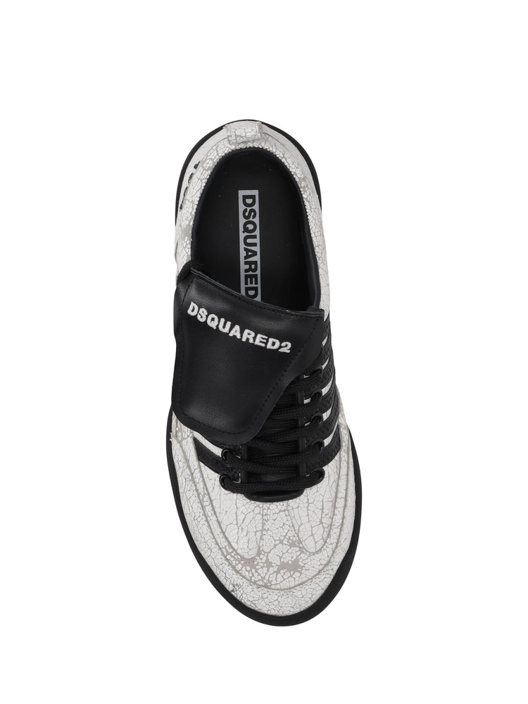Lace-Up Low Top Sneakers