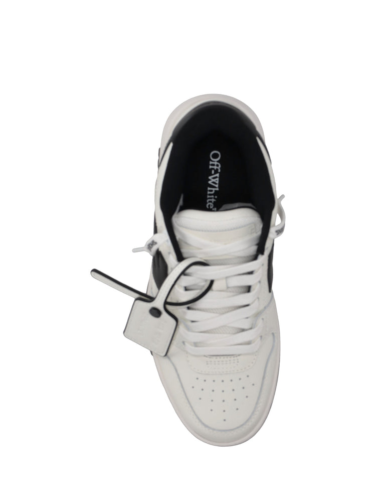 OUT OF OFFICE CALF LEATHER WHITE - PINK