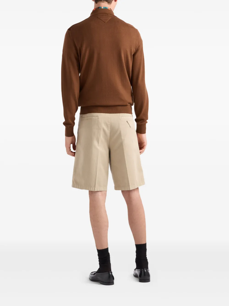 cotton bermuda shorts