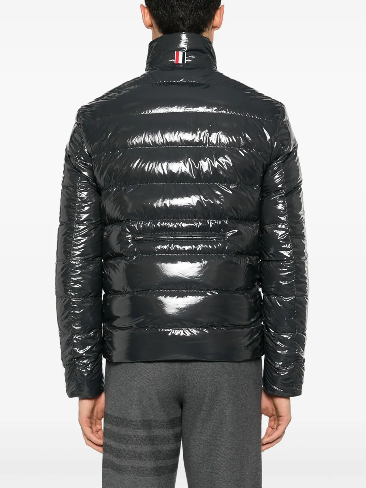 reversible zip-up puffer jacket