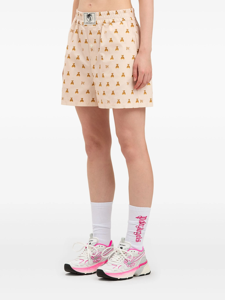 Mini Bear Monogram shorts