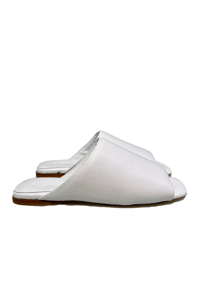 Sabot nappa white