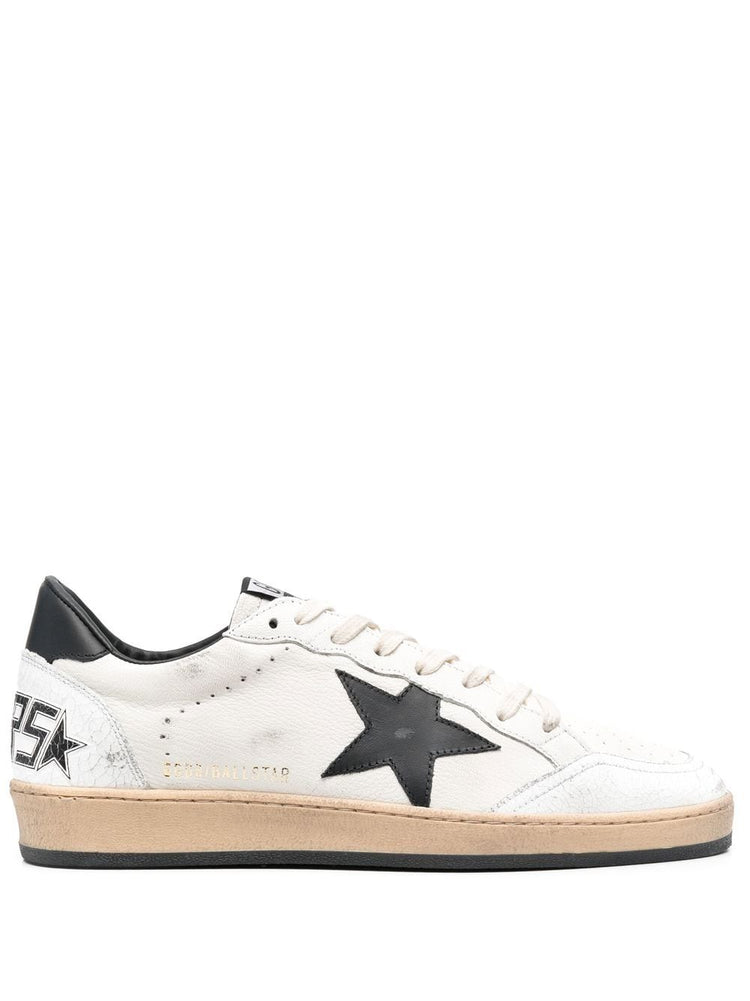 BALLSTAR NAPPA UPPER LEATHER STAR AND HEEL CRACK TOE AND SPUR
