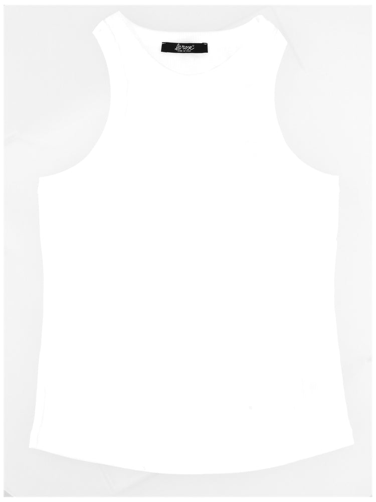 ribbed cotton tank top