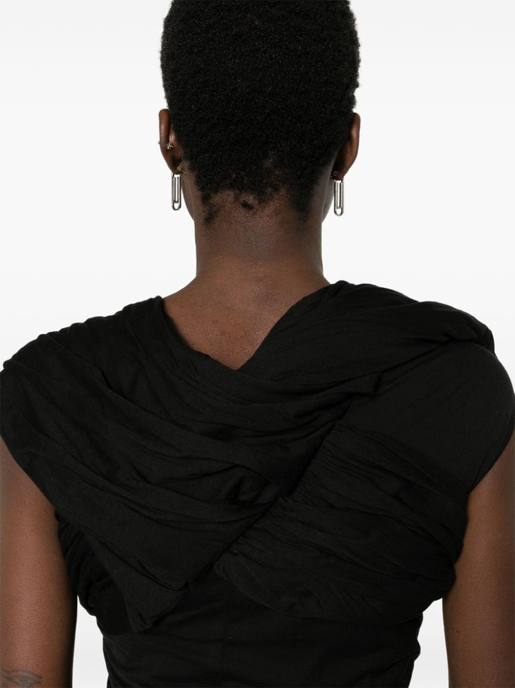 Harness T draped top