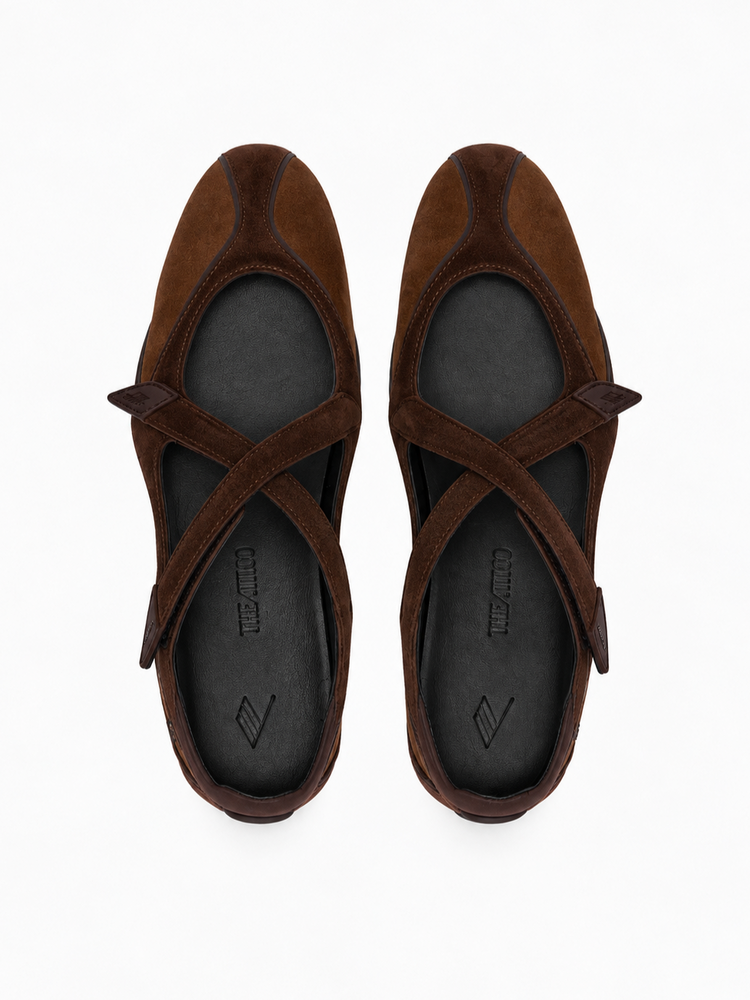 'Floor01' ballerina flat