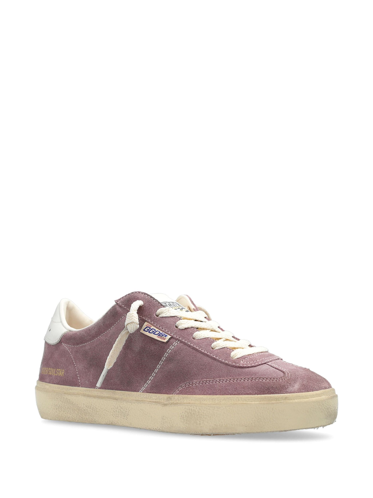 Soul Star suede lace-up sneakers