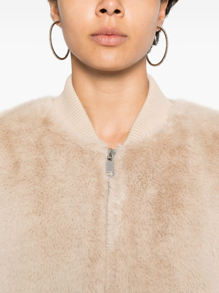 Pathos faux-fur coat