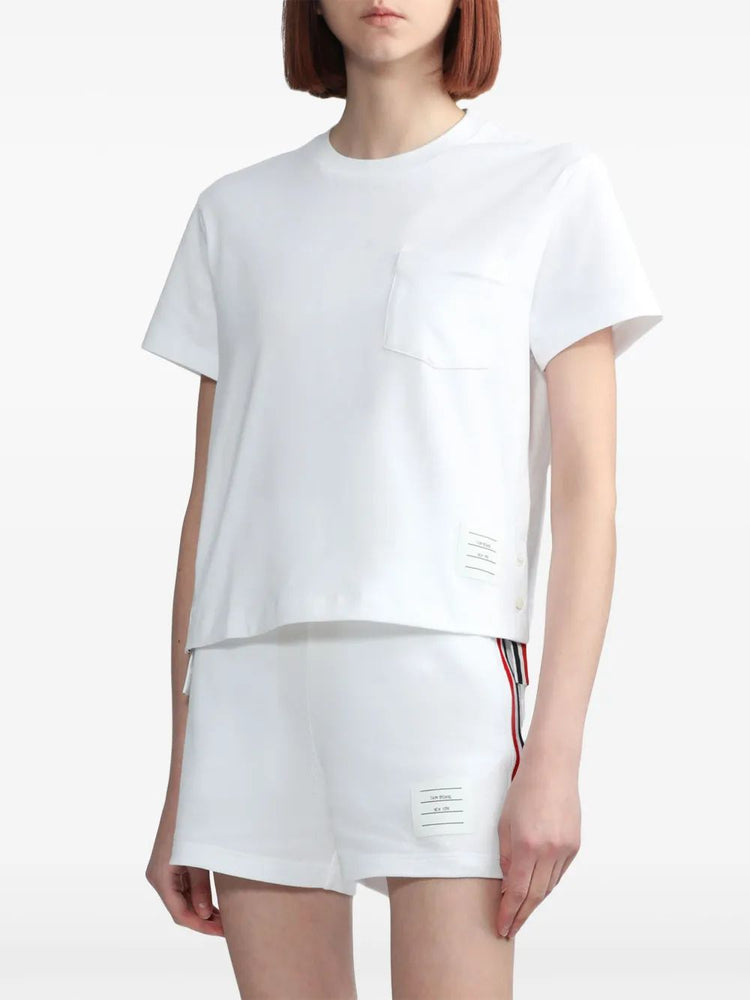 SHORT SLEEVE BOXY FIT POCKET TEE IN MEDIUM WEIGHT JERSEY