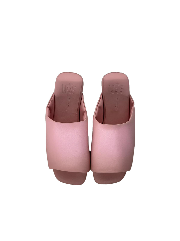 Sabot nappa powder pink