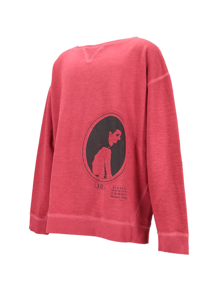 MAISON MARGIELA Cameo print sweatshirt