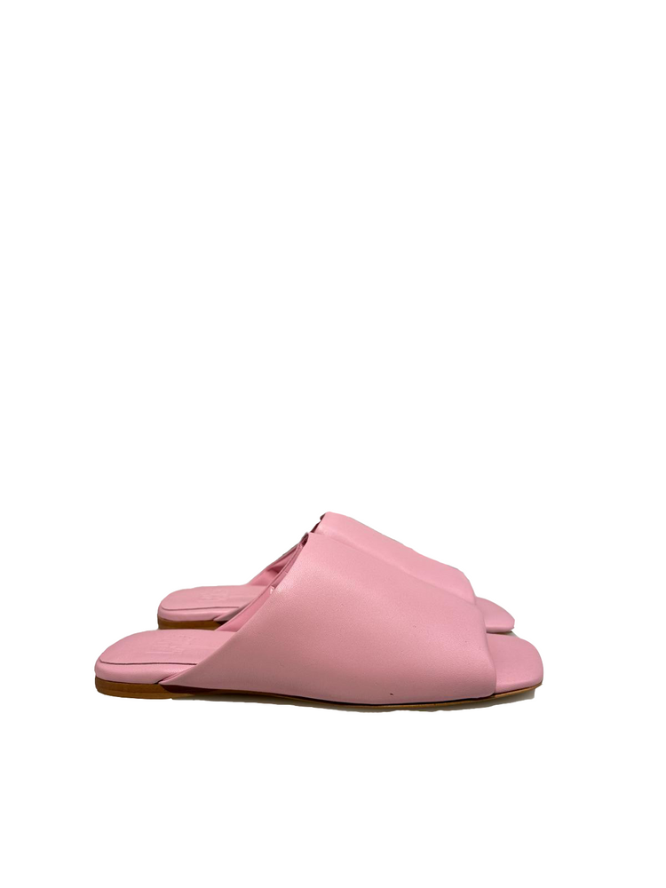 Sabot nappa powder pink