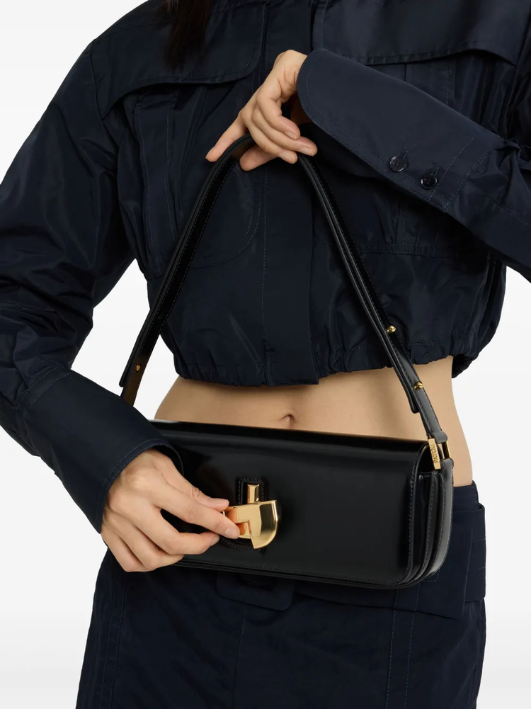 Le Lock leather shoulder bag