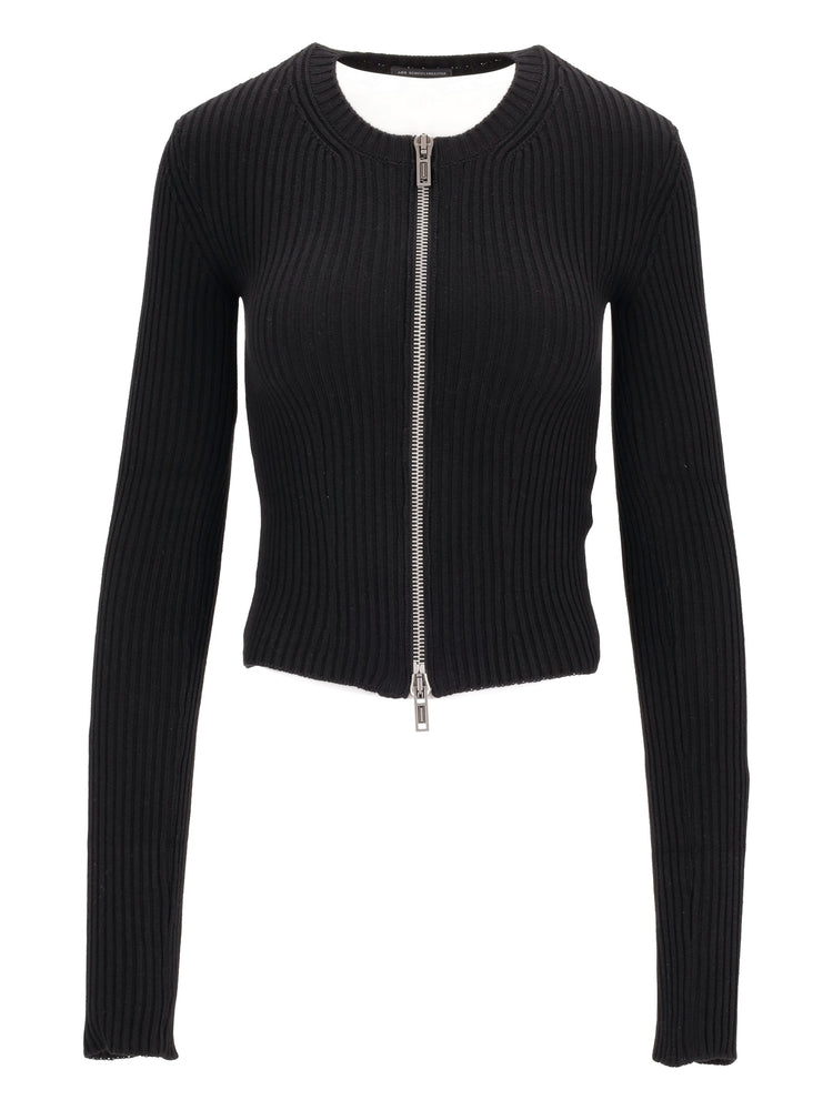 Terna wool zipped cardigan