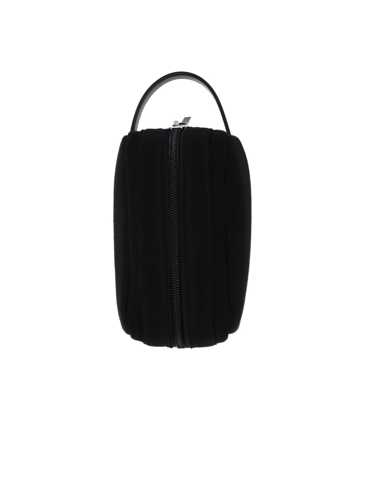 CLASSIC LOGO POUCH BLACK - OFF WHITE