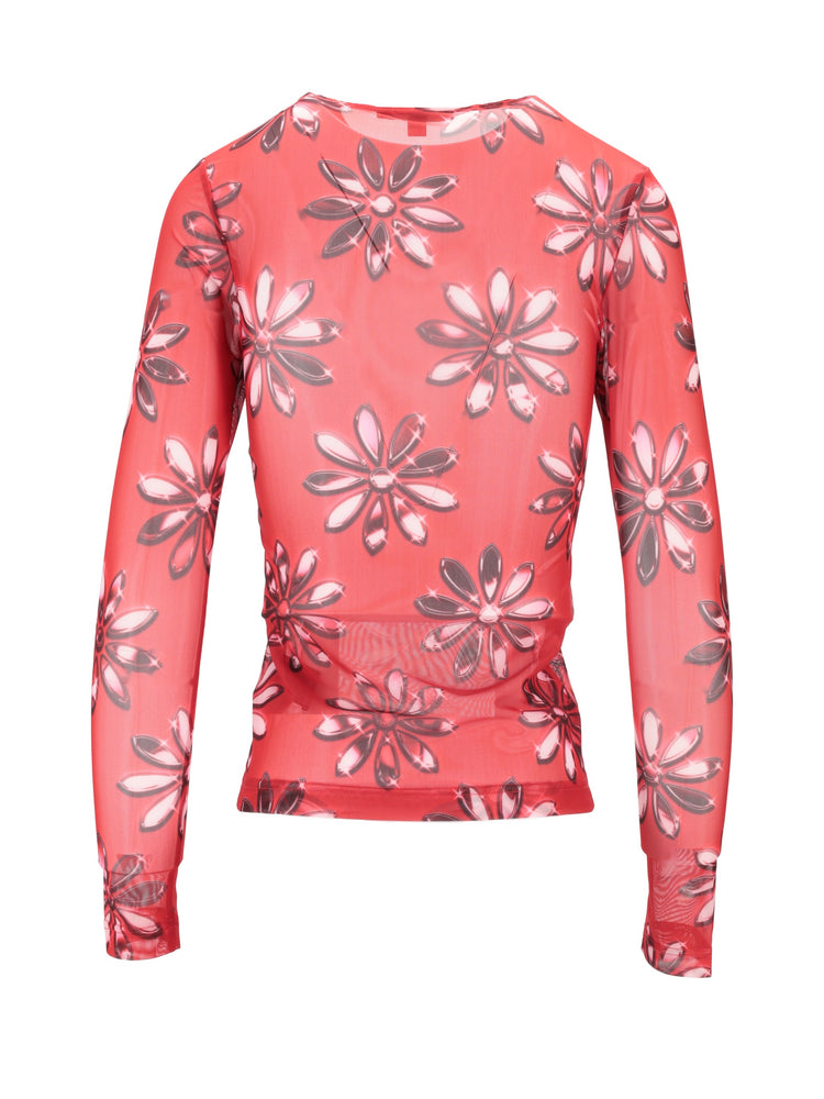 FITTED T-SHIRT W/ LONG SLEEVES