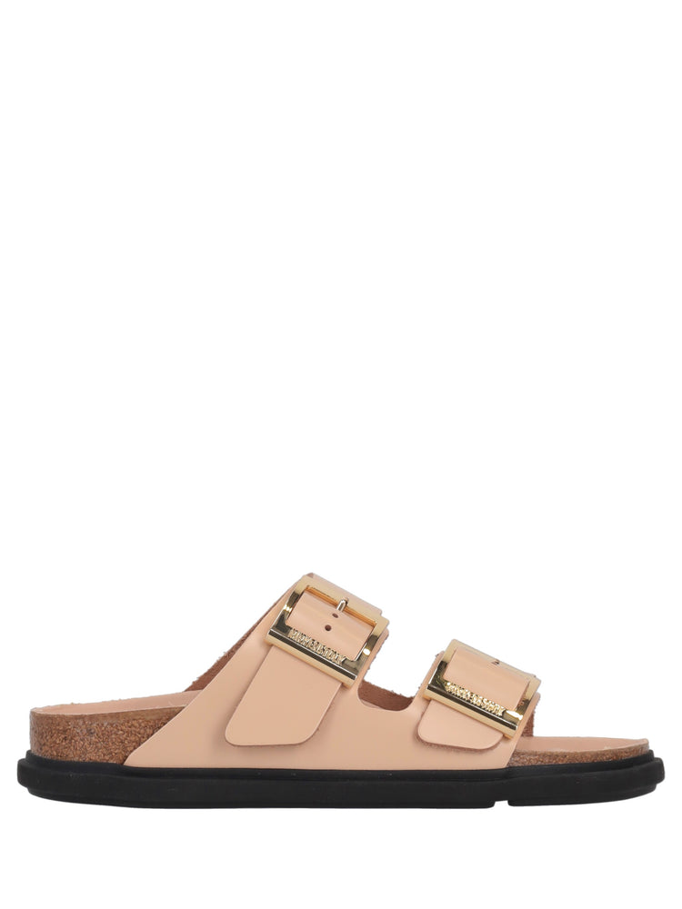 Arizona DB shine new beige, Natural Leather -